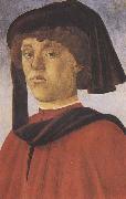 Sandro Botticelli Portrait of a Young Man Spain oil painting artist